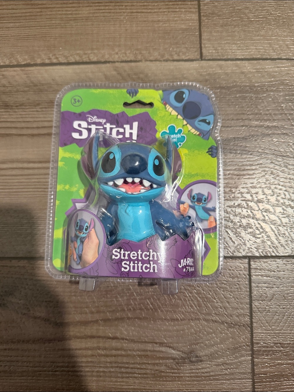 Disney Stretchy Stitch Figure - Light Blue and Dark Blue